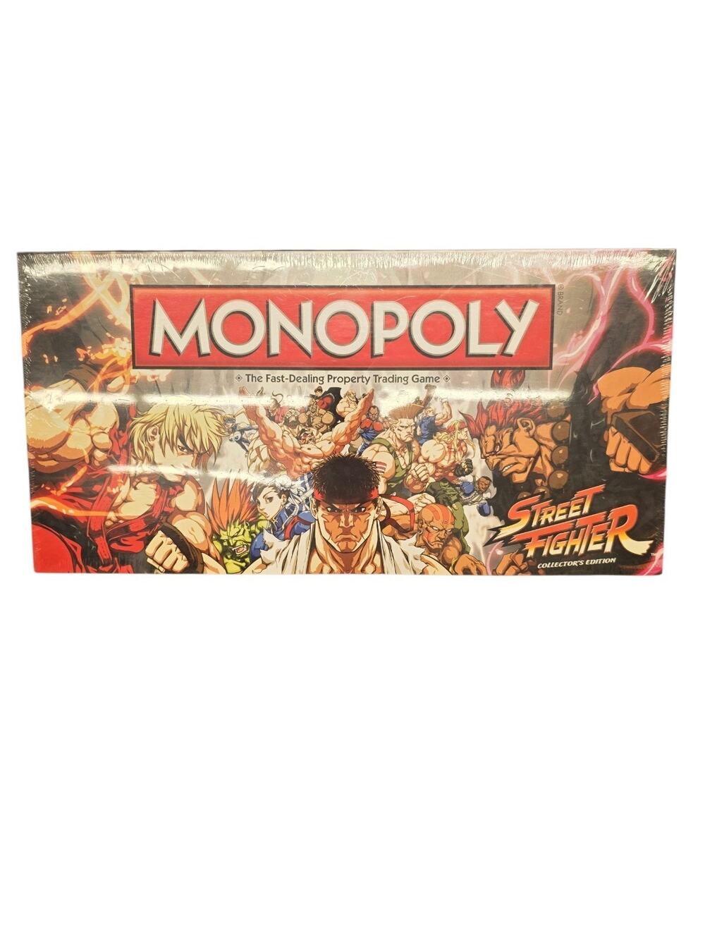 Street Fighter Collector's Edition Monopoly USAopoly (Factory Sealed)
